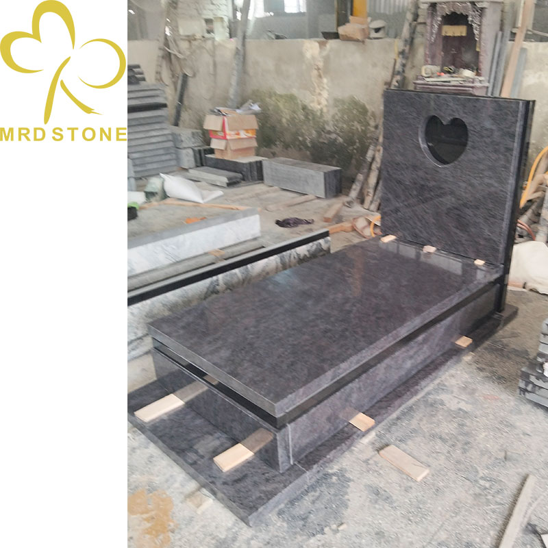 Dark Blue Granite Monument