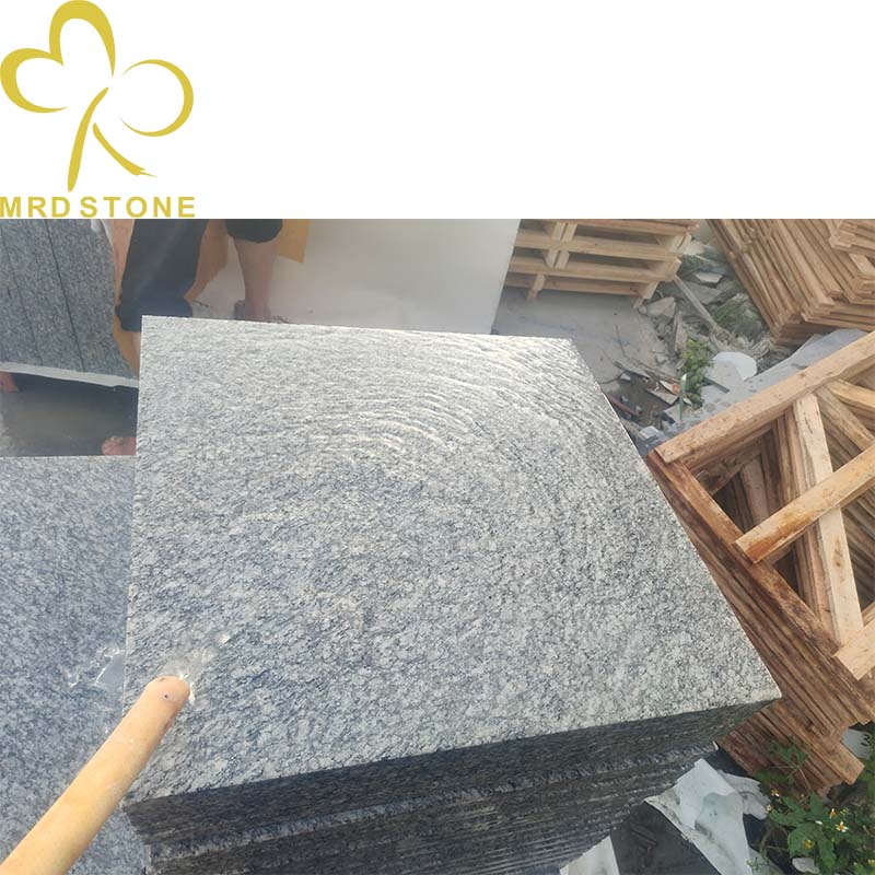 G623 flamed granite paving stone